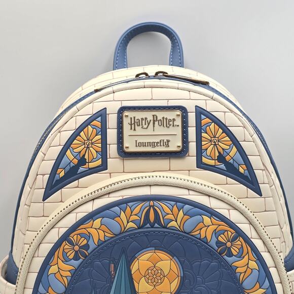 Loungefly Harry Potter Hedwig Hogwarts Stained Glass Mini Backpack New main image 11
